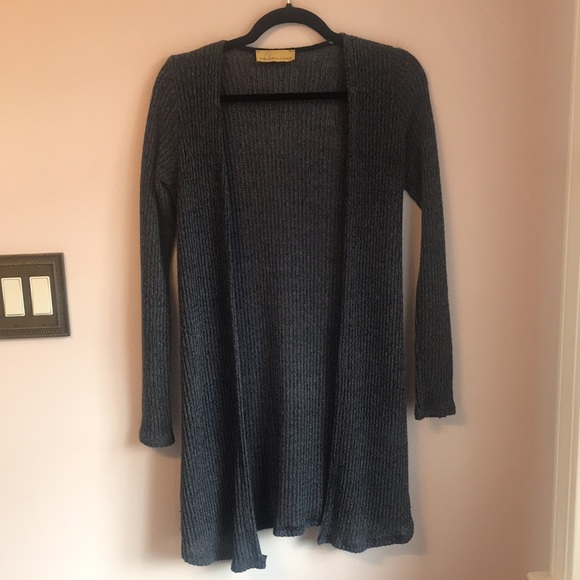 Knit Long Sleeved Cardigan - Picture 4 of 8